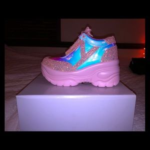 YRU funky platform sneakers